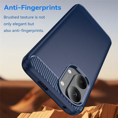 Hülle für Xiaomi Poco X8 Pro Max, Techsuit, Carbon, Blau