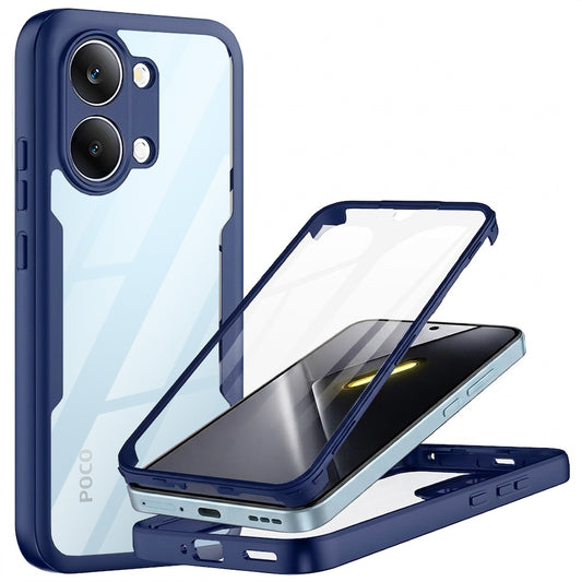 Hülle für Xiaomi Poco X8 Pro Max, Techsuit, ColorVerse 360, Blau