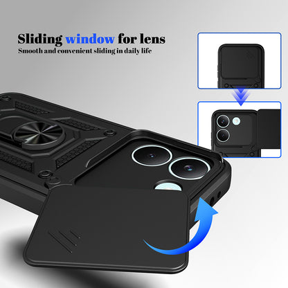 Hülle für Xiaomi Poco X8 Pro, Techsuit, CamShield, Blau