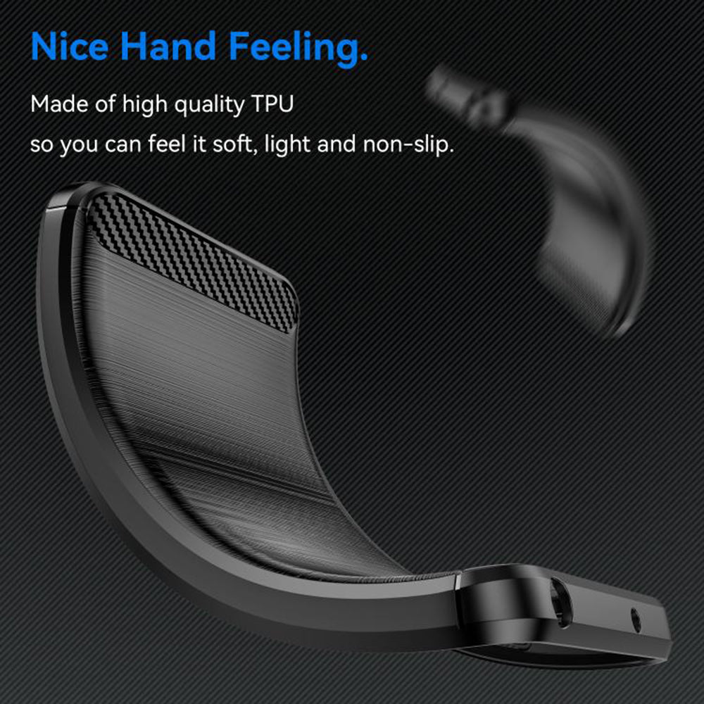 Hülle für Xiaomi Poco X8 Pro, Techsuit, Carbon, Blau