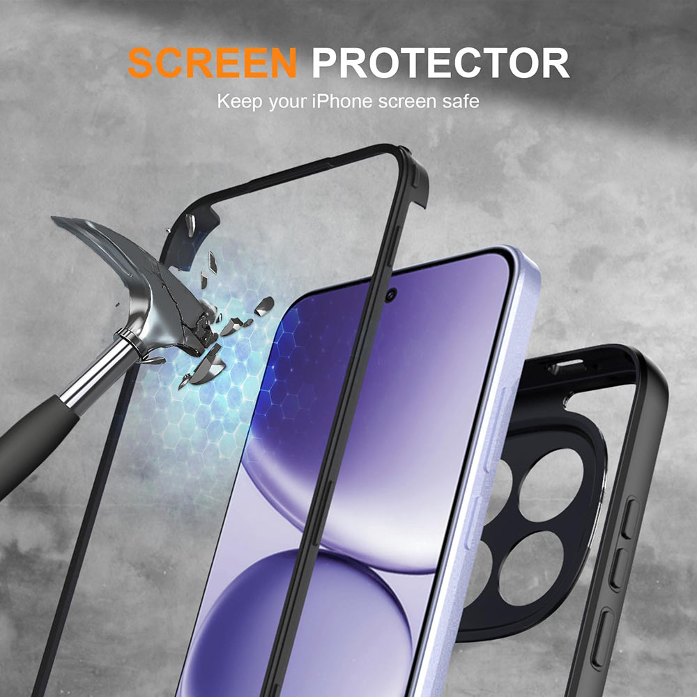 Case for Xiaomi Poco X8 Pro, Techsuit, ColorVerse 360, Black