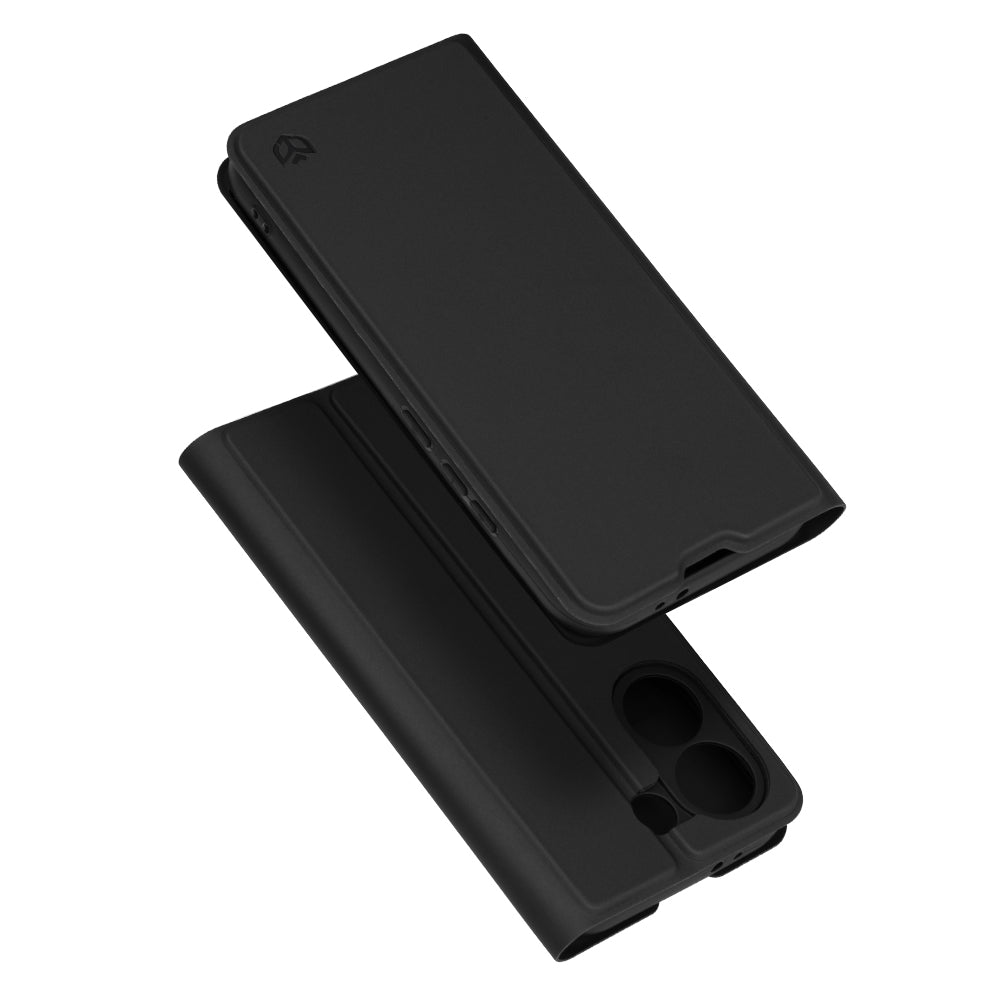 Hülle für Xiaomi Poco X8 Pro, Techsuit, Magskin Book, Schwarz