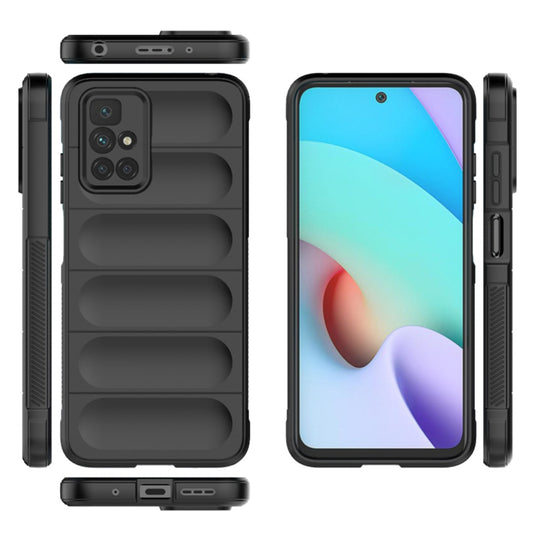 Hülle für Xiaomi Redmi 10 2022 / 10 (2021), Techsuit, Magic Shield, Schwarz