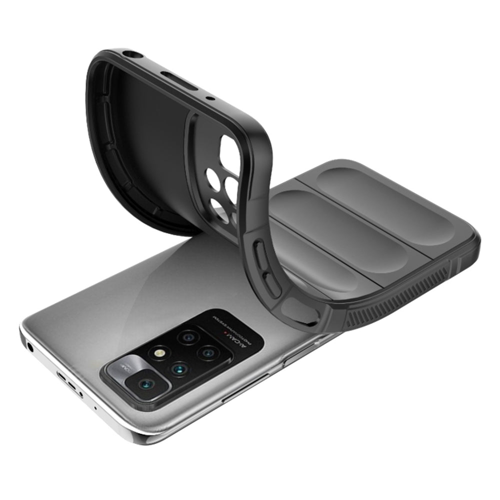Hülle für Xiaomi Redmi 10 2022 / 10 (2021), Techsuit, Magic Shield, Schwarz