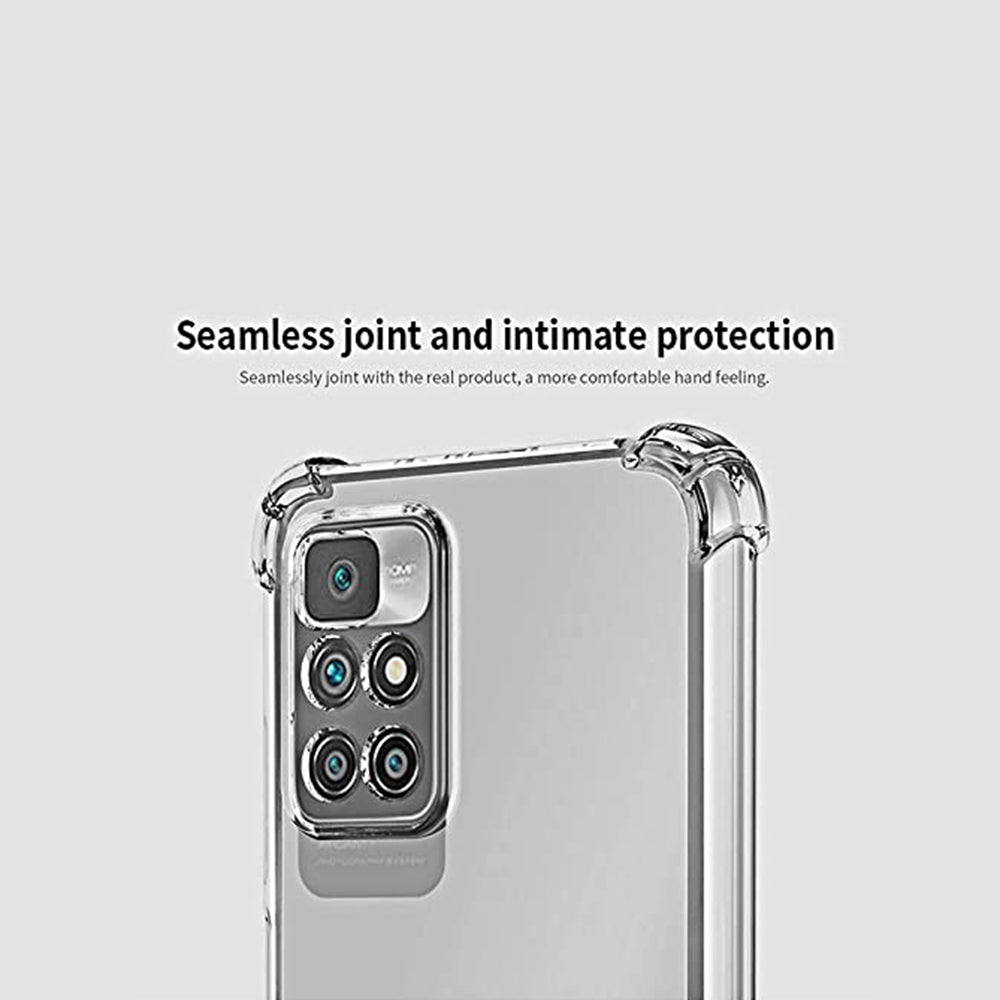 Case for Xiaomi Redmi 10 2022 / 10 (2021), Techsuit, Shockproof Clear, Transparent
