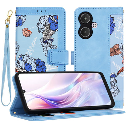 Hülle für Xiaomi Redmi 13C 5G, Techsuit, FlipCraft, Blau