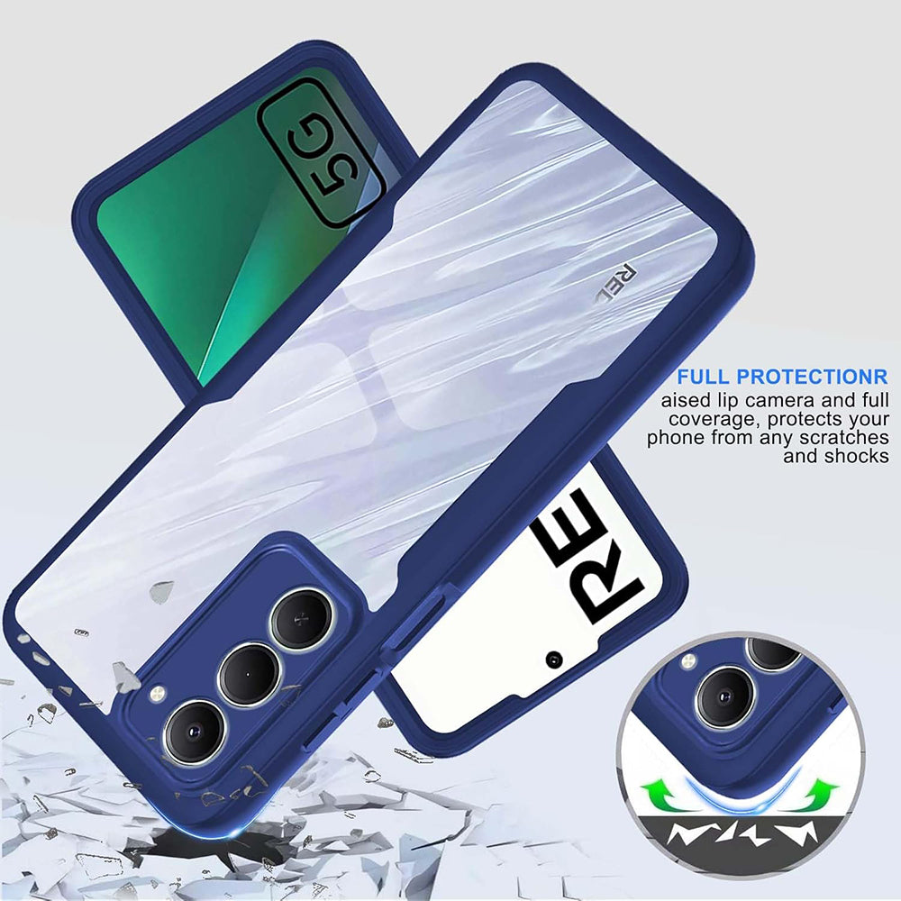 Hülle für Xiaomi Redmi 15 5G / 15 4G, Techsuit, ColorVerse 360, Blau