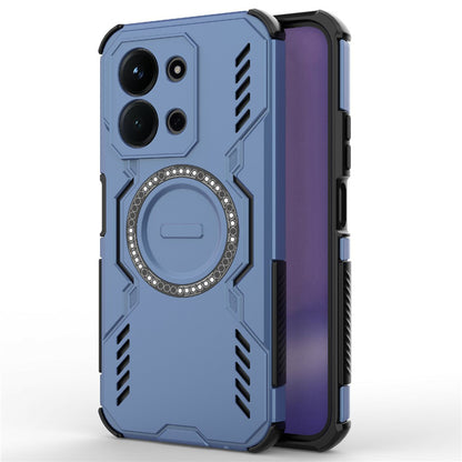MagSafe-Hülle für Xiaomi Redmi 15C 5G / 15C 4G, Techsuit, ArmorMag, Blau