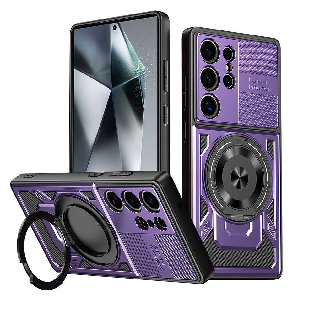 Hülle für Xiaomi Redmi 15C 5G / 15C 4G, Techsuit, RuggedCam, Lila