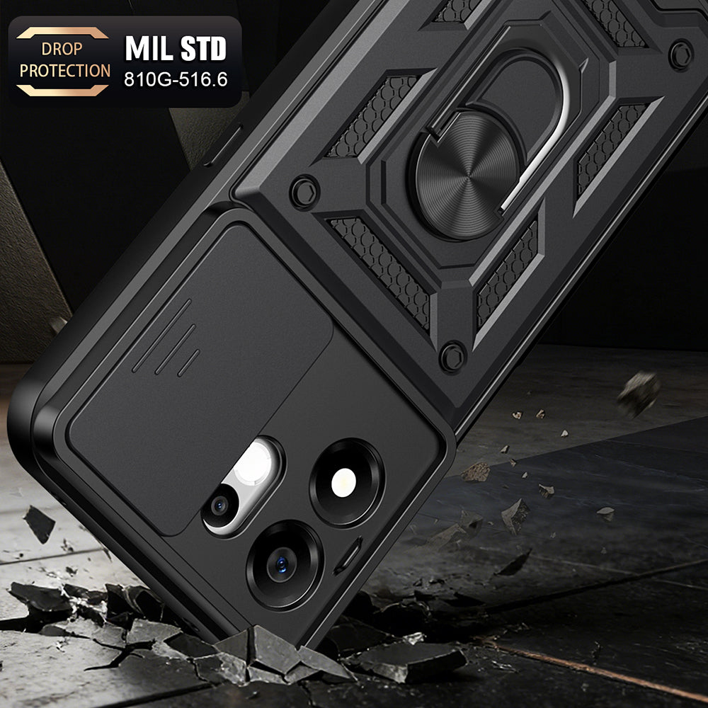 Hülle für Xiaomi Redmi 17 5G / 17 4G, Techsuit, CamShield, Blau
