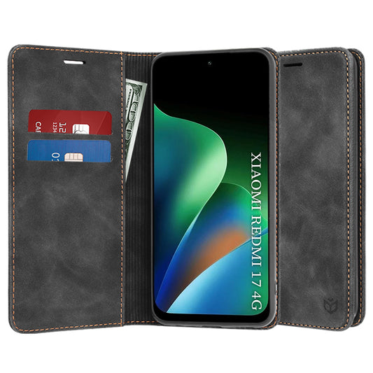 Hülle für Xiaomi Redmi 17 5G / 17 4G, Techsuit, Confy, Schwarz