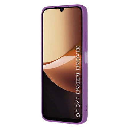 Hülle für Xiaomi Redmi 17C 5G, Techsuit, SoftFlex, Lila