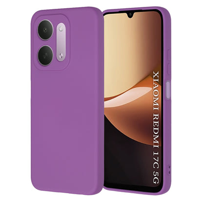 Hülle für Xiaomi Redmi 17C 5G, Techsuit, SoftFlex, Lila