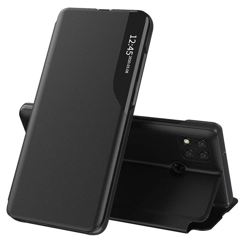Hülle für Xiaomi Redmi 9C NFC / 9C, Techsuit, eFold, Schwarz