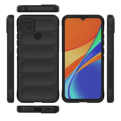 Hülle für Xiaomi Redmi 9C NFC / 9C, Techsuit, Magic Shield, Schwarz
