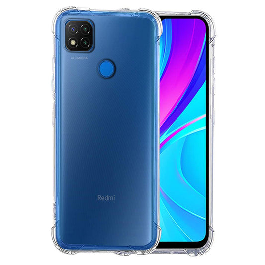 Hülle für Xiaomi Redmi 9C NFC / 9C, Techsuit, stoßfest klar, transparent