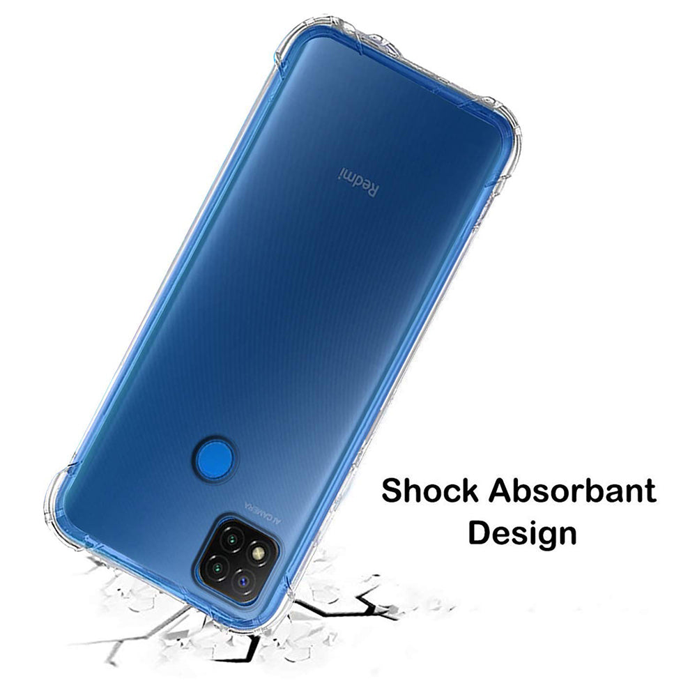 Hülle für Xiaomi Redmi 9C NFC / 9C, Techsuit, stoßfest klar, transparent