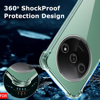 Case for Xiaomi Redmi A3x / A3, Techsuit, Shockproof Clear, Transparent