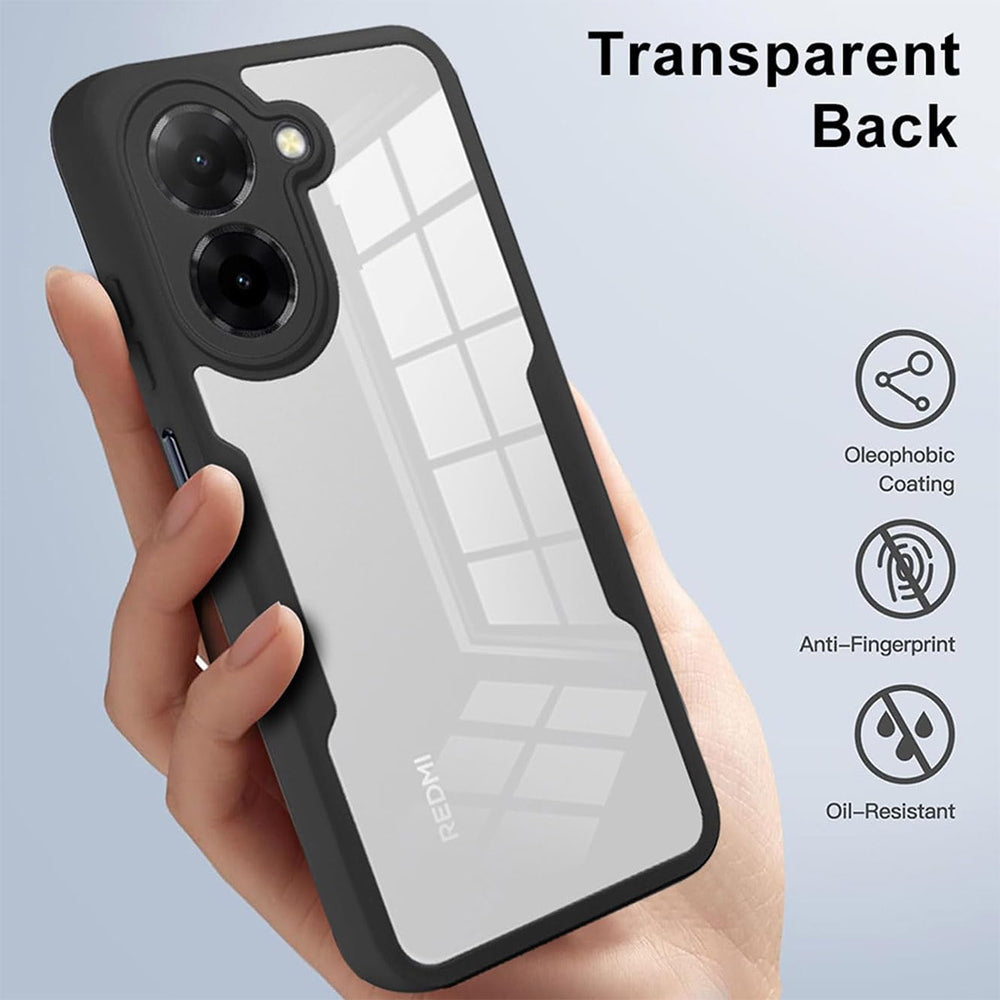 Hülle für Xiaomi Redmi A5 4G (Regional), Techsuit, ColorVerse 360, Schwarz