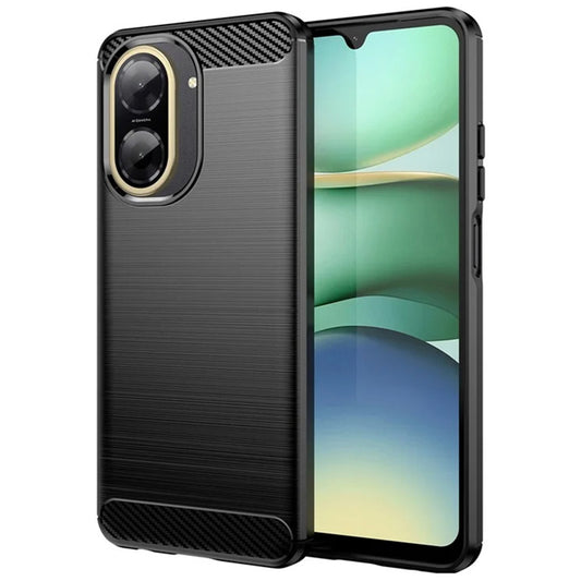 Hülle für Xiaomi Redmi A5 4G (Standard), Techsuit, Carbon, Schwarz