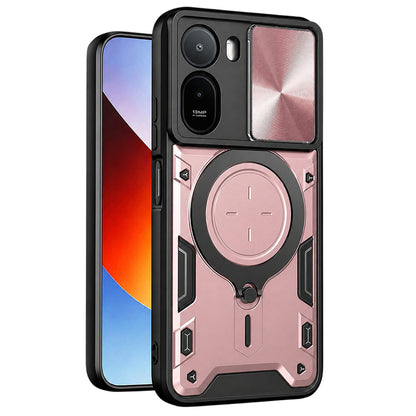 Case for Xiaomi Redmi A7 Pro 4G, Techsuit, CamGuard Pro, Rose Gold