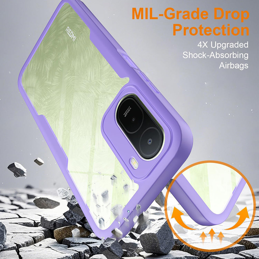 Case for Xiaomi Redmi A7 Pro 4G, Techsuit, ColorVerse 360, Purple