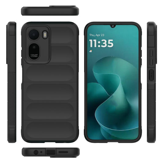 Hülle für Xiaomi Redmi A7 Pro 4G, Techsuit, Magic Shield, Schwarz