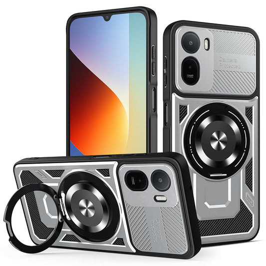 Hülle für Xiaomi Redmi A7 Pro 4G, Techsuit, RuggedCam, Grau