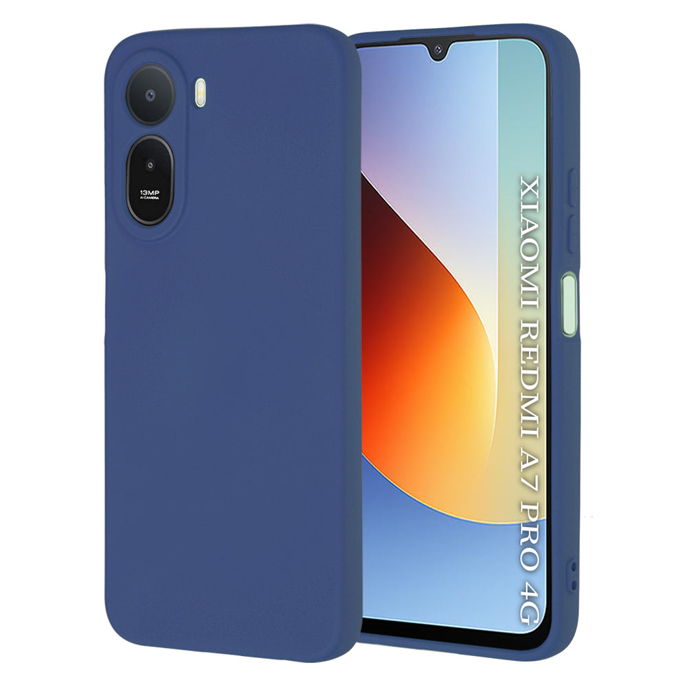 Hülle für Xiaomi Redmi A7 Pro 4G, Techsuit, SoftFlex, Marineblau