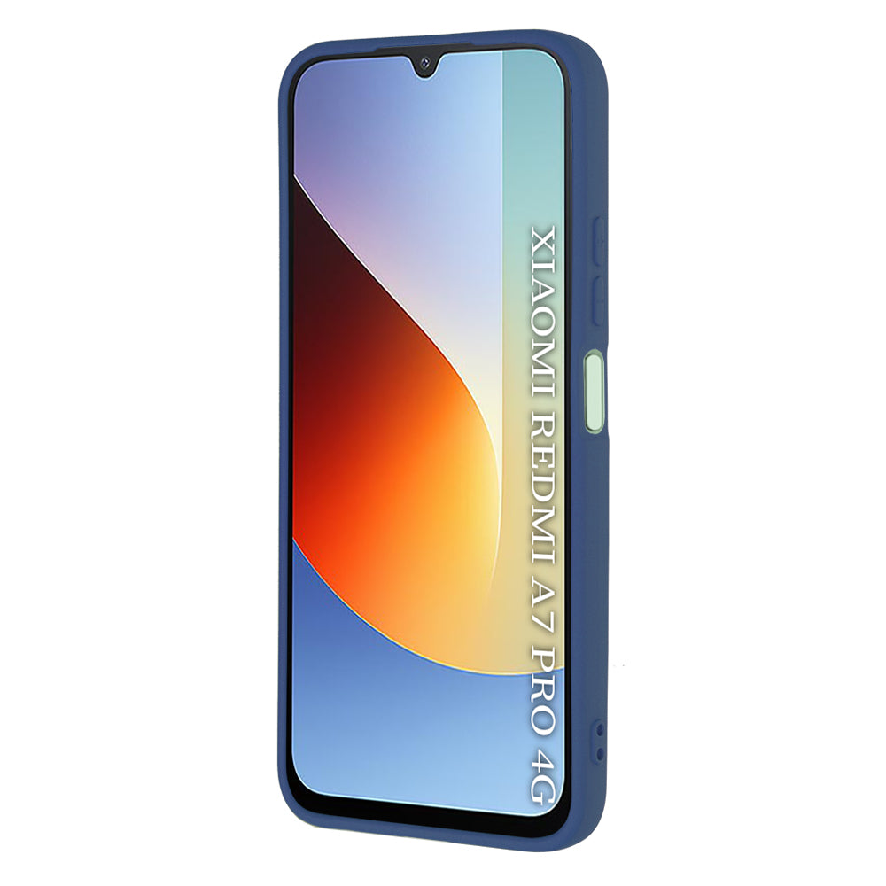 Hülle für Xiaomi Redmi A7 Pro 4G, Techsuit, SoftFlex, Marineblau