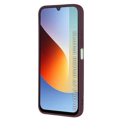 Hülle für Xiaomi Redmi A7 Pro 4G, Techsuit, SoftFlex, Weinrot