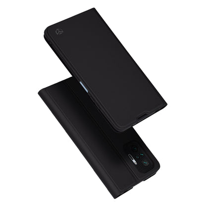 Hülle für Xiaomi Redmi Note 10 Pro Max / Note 10 Pro, Techsuit, Magskin Book, Schwarz