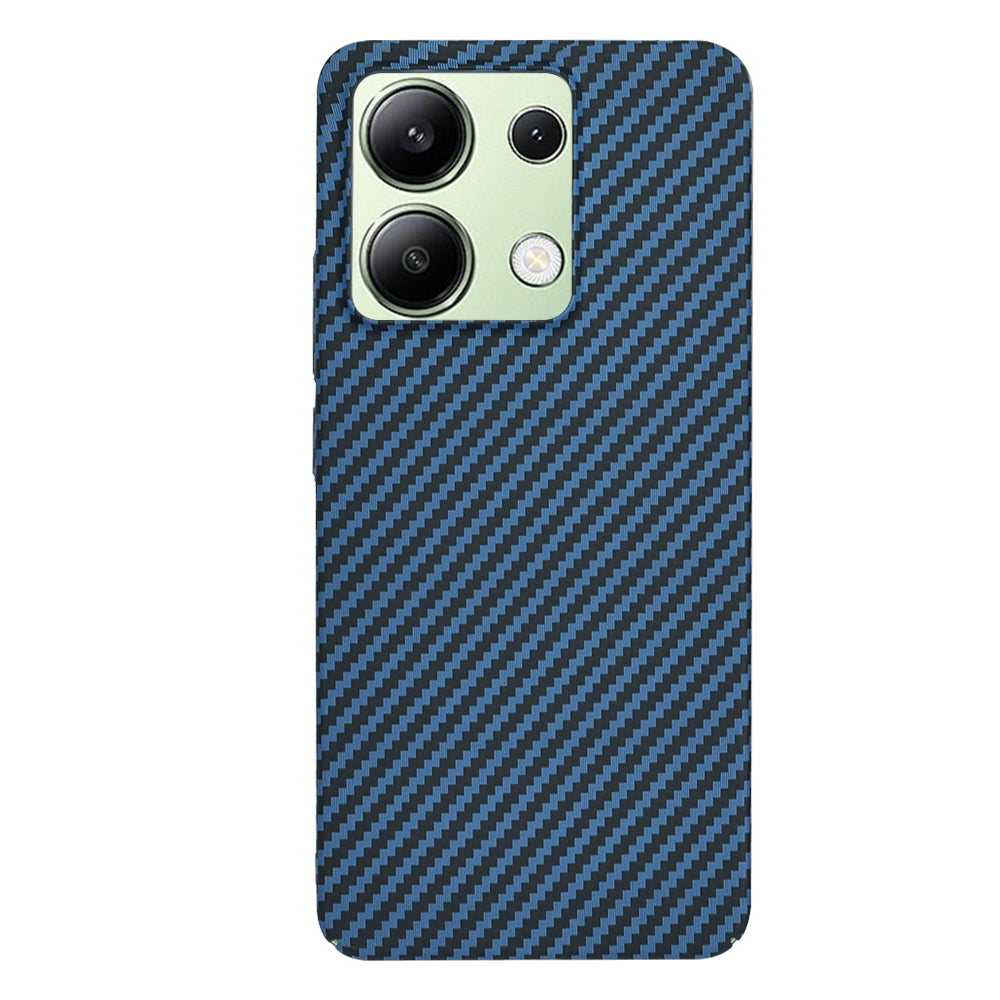Hülle für Xiaomi Redmi Note 13 4G, Techsuit, Carbonite FiberShell, Türkis