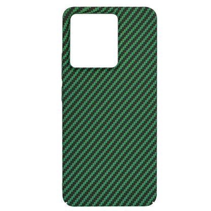Hülle für Xiaomi Redmi Note 13 4G, Techsuit, Carbonite FiberShell, Grün