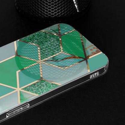 Hülle für Xiaomi Redmi Note 13 4G, Techsuit, Marble, Grün