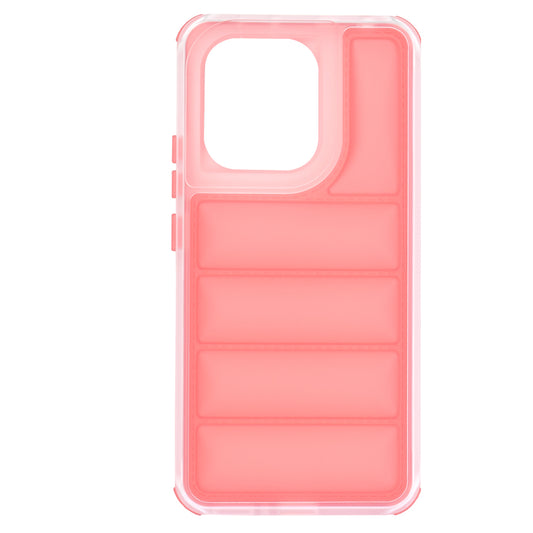 Hülle für Xiaomi Redmi Note 13 4G, Techsuit, Wave Shield, Rot