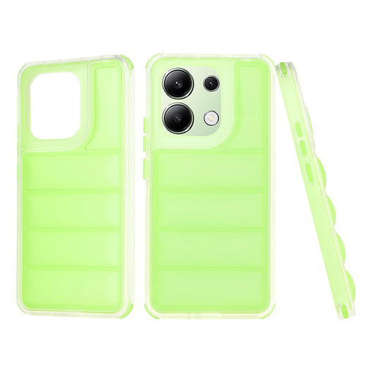 Hülle für Xiaomi Redmi Note 13 4G, Techsuit, Wave Shield, Grün