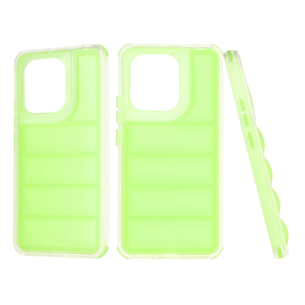 Hülle für Xiaomi Redmi Note 13 4G, Techsuit, Wave Shield, Grün
