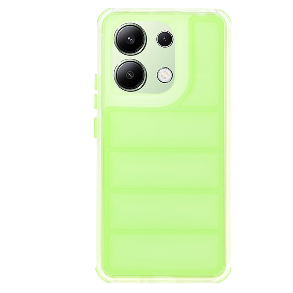 Hülle für Xiaomi Redmi Note 13 4G, Techsuit, Wave Shield, Grün