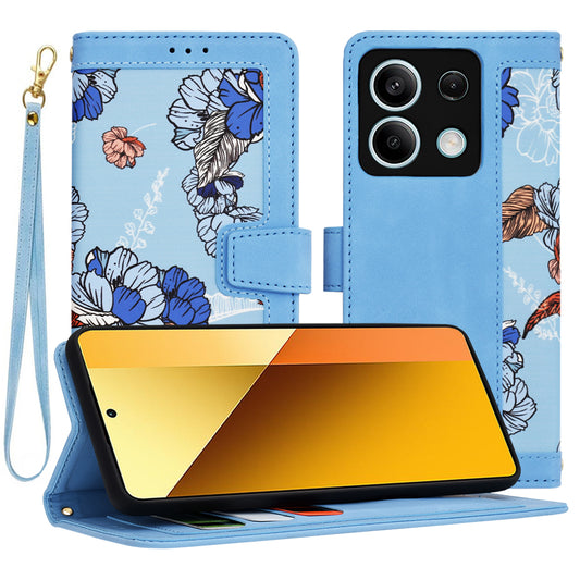 Hülle für Xiaomi Redmi Note 13 5G, Techsuit, FlipCraft, Blau