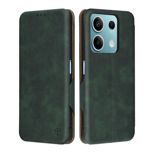 Hülle für Xiaomi Redmi Note 13 5G, Techsuit, Safe Wallet Plus, Grün