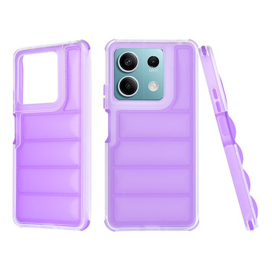 Hülle für Xiaomi Redmi Note 13 5G, Techsuit, Wave Shield, Lila