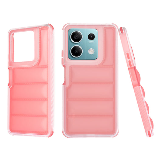 Hülle für Xiaomi Redmi Note 13 5G, Techsuit, Wave Shield, Rot