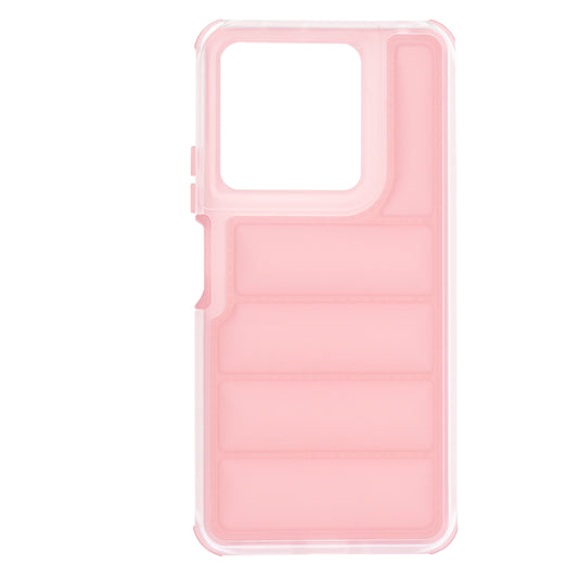 Hülle für Xiaomi Redmi Note 13 5G, Techsuit, Wave Shield, Rosa