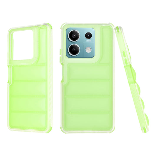 Hülle für Xiaomi Redmi Note 13 5G, Techsuit, Wave Shield, Grün