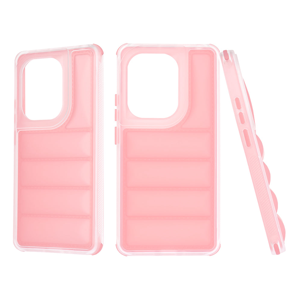Case for Xiaomi Redmi Note 13 Pro 4G / Poco M6 Pro 4G, Techsuit, Wave Shield, Pink