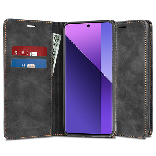 Hülle für Xiaomi Redmi Note 13 Pro+, Techsuit, Confy, Schwarz