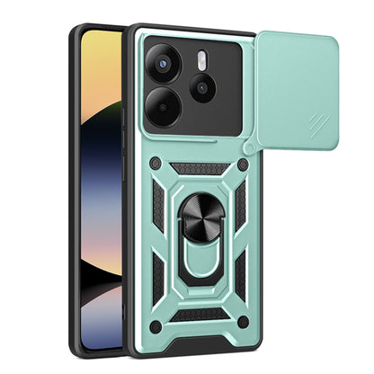 Case for Xiaomi Redmi Note 14 4G (Regional), Techsuit, CamShield, Green