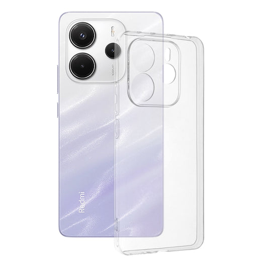 Hülle für Xiaomi Redmi Note 14 4G (Standard), Techsuit, Klar, Transparent