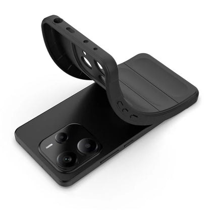 Hülle für Xiaomi Redmi Note 14 4G (Standard), Techsuit, Magic Shield, Schwarz